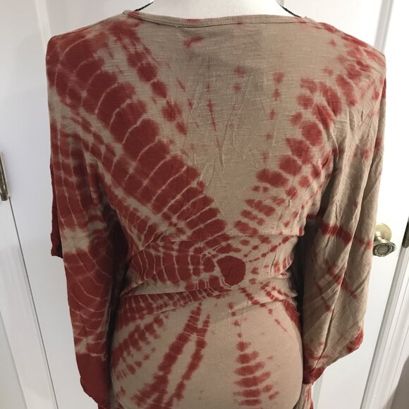 Young Fabulous & Broke Tie Dye Poncho Shirt XS - Picture 6 of 10